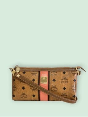 MCM (Limited Edition) Visetos Logogram Crossbody/Shoulder Bag